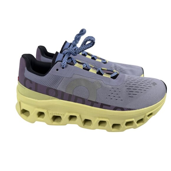 On Cloudmonster Womens Athletic Running Sneakers Nimbus Hay Size EU 41 US W 10.5 - Picture 1 of 14